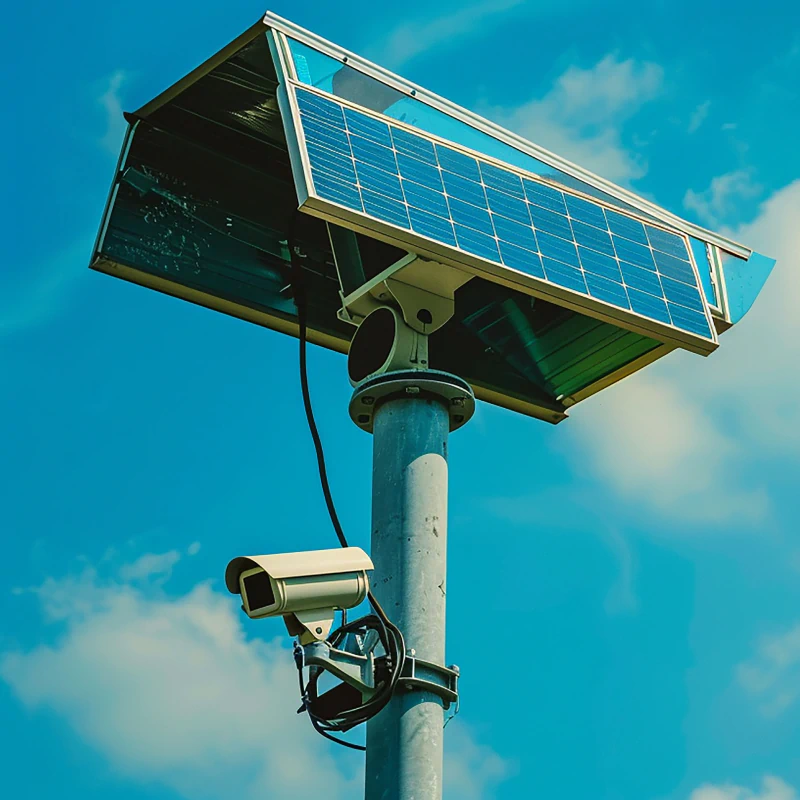 Solar Powered Security & Camera Towers